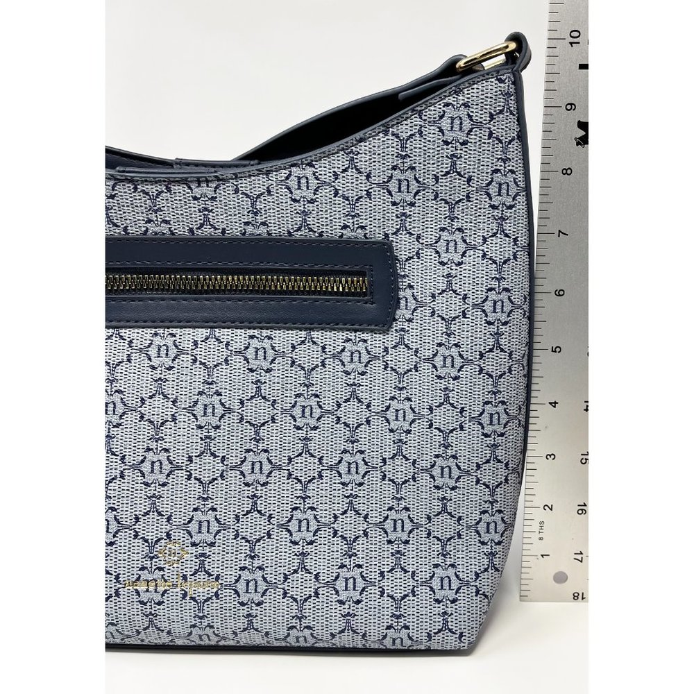 Nanette Lepore Blue/Navy Vegan Leather Short Shoulder Purse/Bag, GREAT CONDITION - Picture 13 of 13
